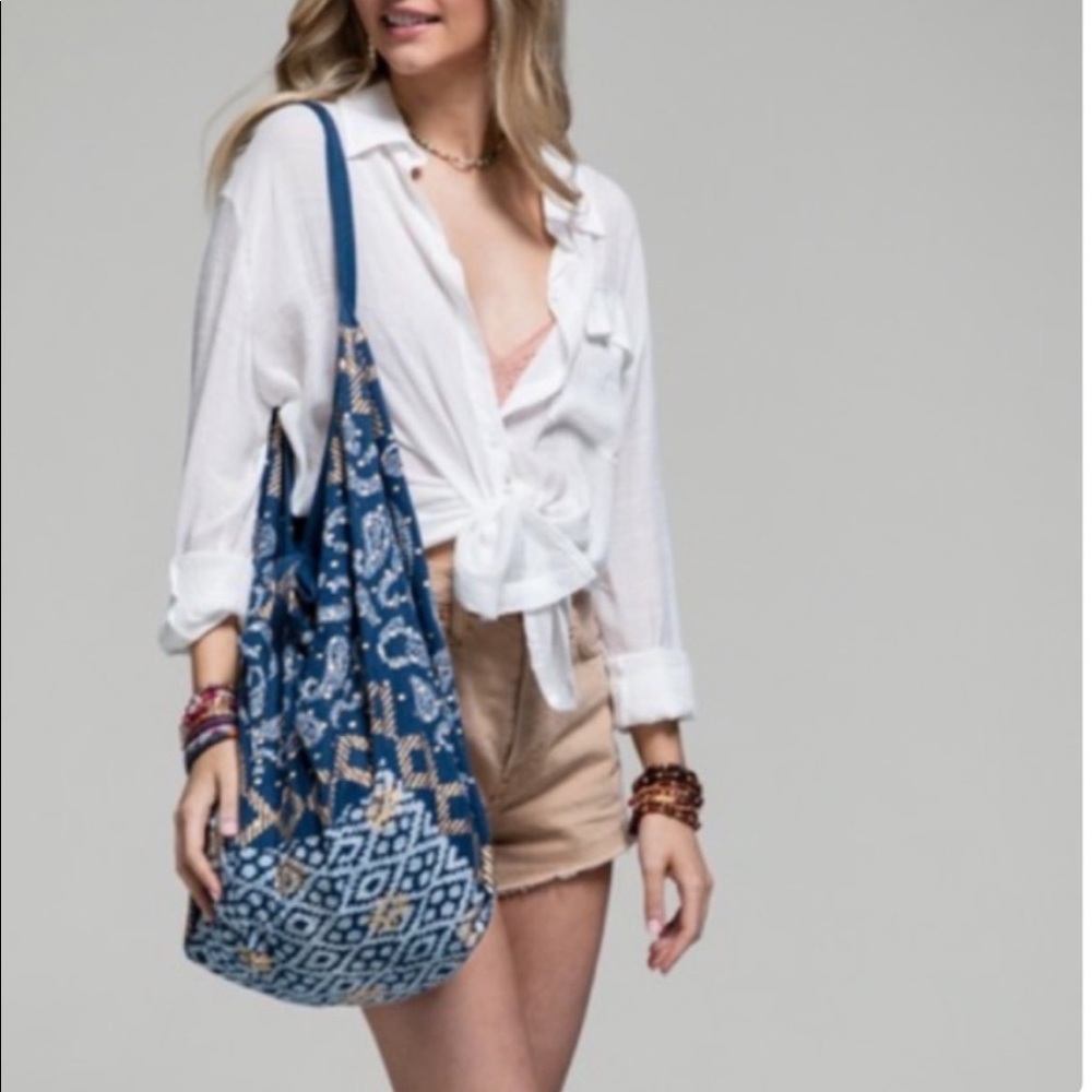 BOHO MILE HIGH HOBO BAG  NWT